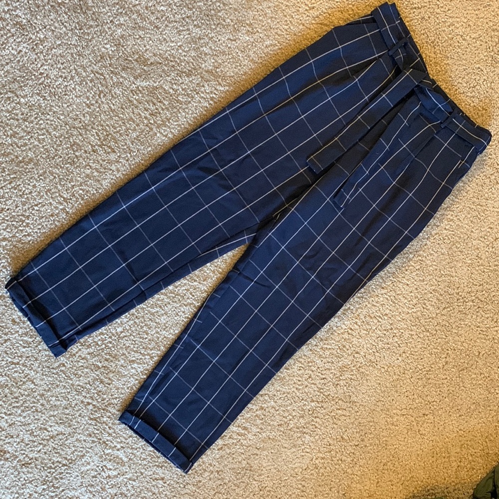 Forever 21 slacks.color blue.medium. No tags. Never worn